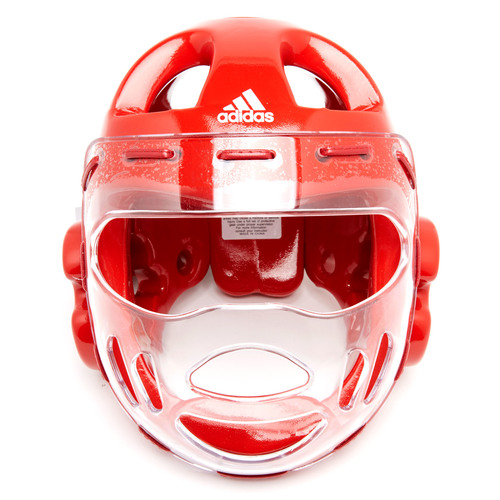 FACE MASK HEAD GUARD - RED